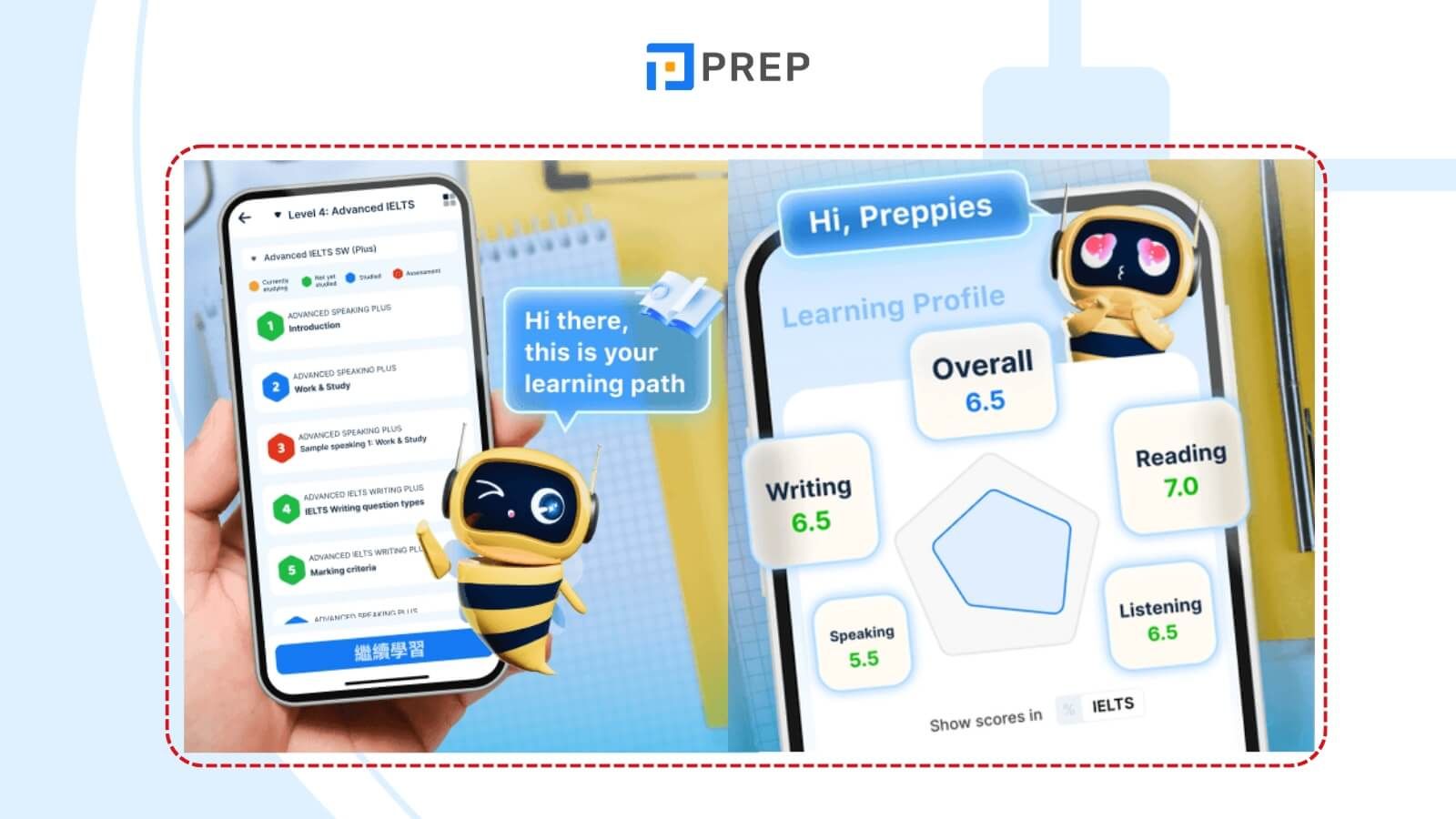 PREP應用程式介紹 - 學習外語和備考雅思的全方位解決方案