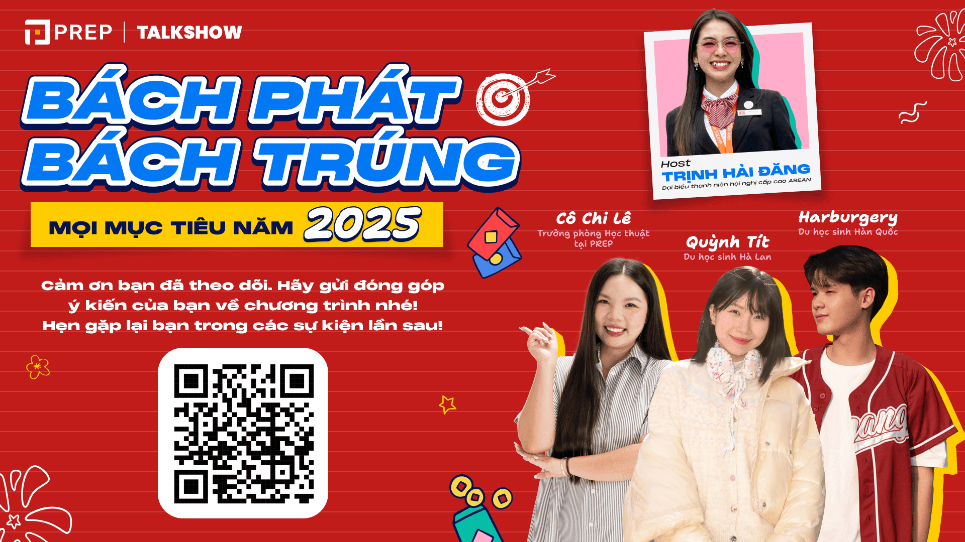 PREP Talkshow "Bách phát bách trúng mọi mục tiêu năm 2025"