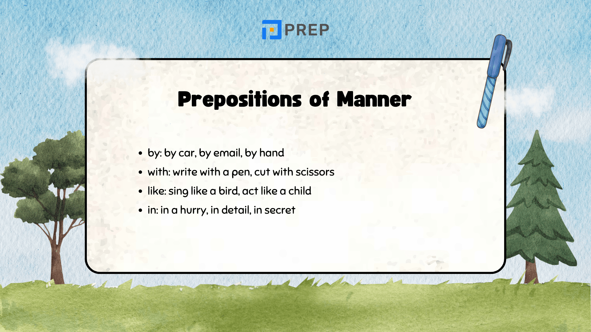 Preposition คืออะไร? รวมคำบุพบทภาษาอังกฤษ พร้อมตัวอย่าง