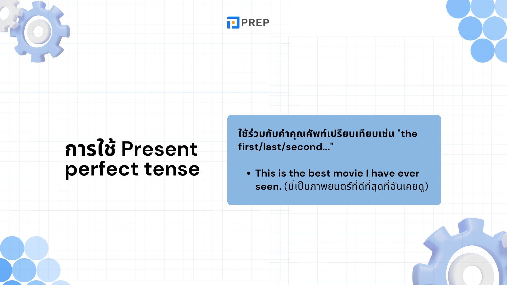 Present Perfect Tense - โครงสร้างและตัวอย่างประโยคในภาษาอังกฤษ