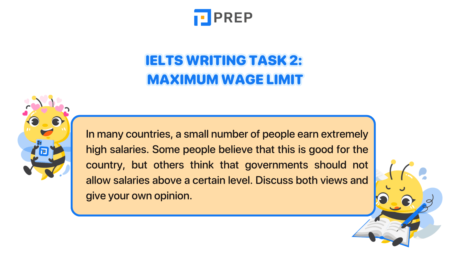 IELTS Writing Task 2 Maximum wage limit