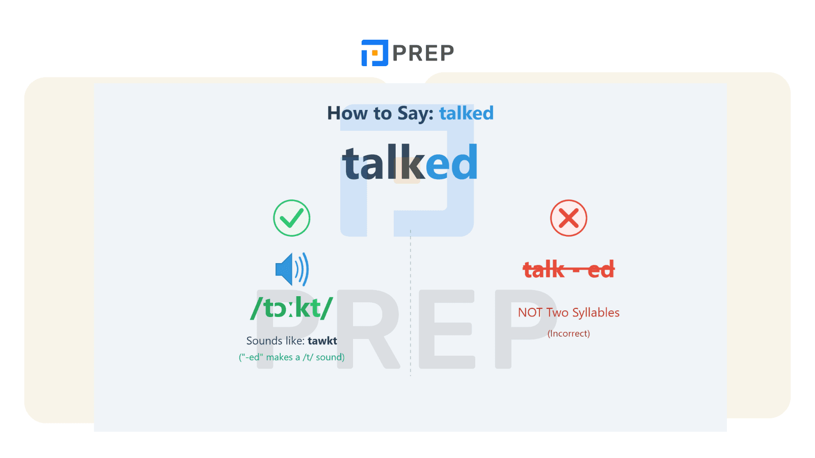 Pronouncing "Talked": Mastering the Sound