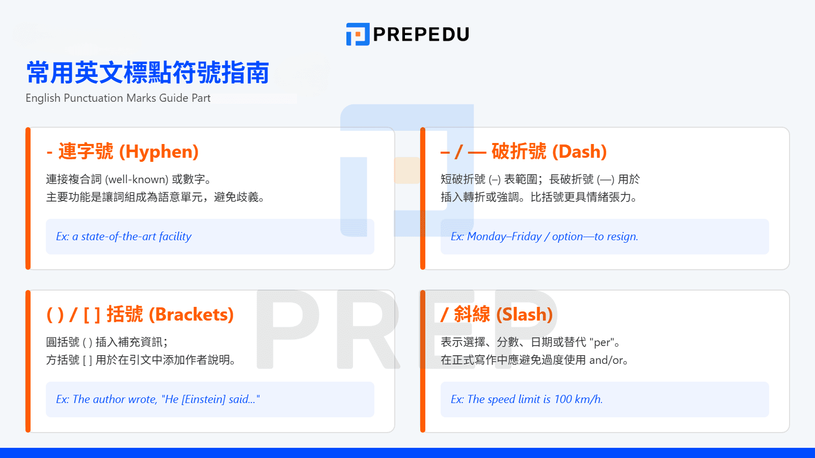 英文標點符號用法