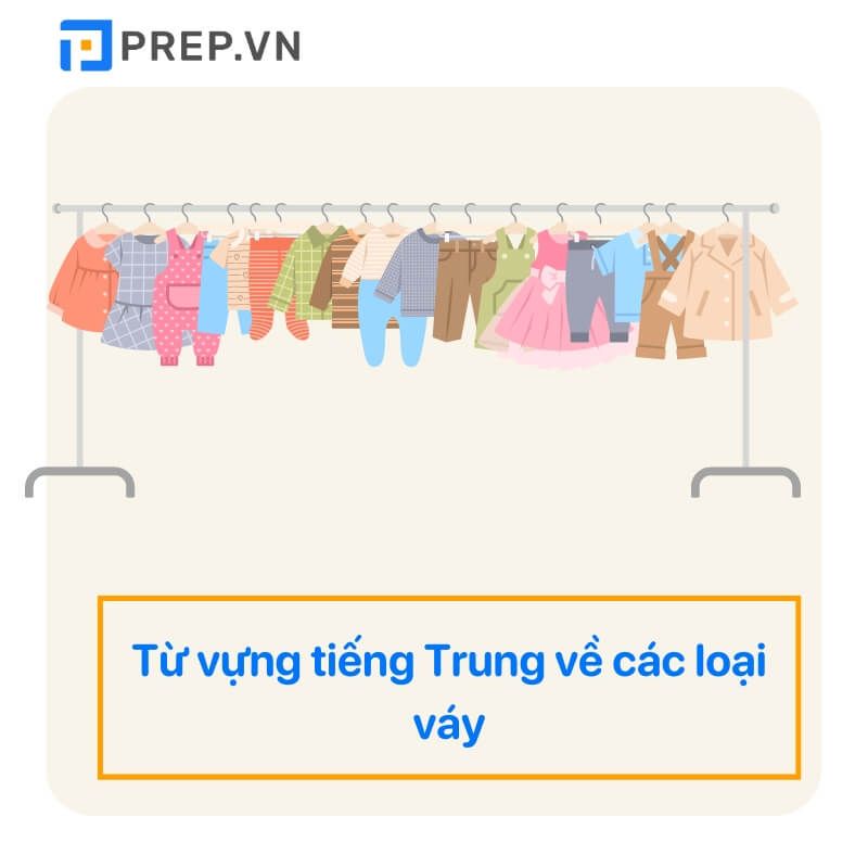 Từ vựng về quần áo trẻ em