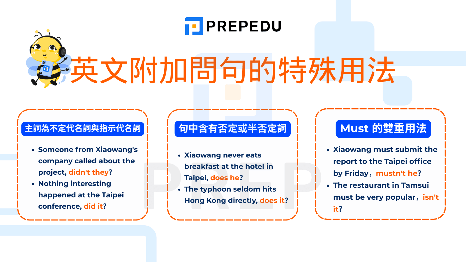 附加問句的特殊用法