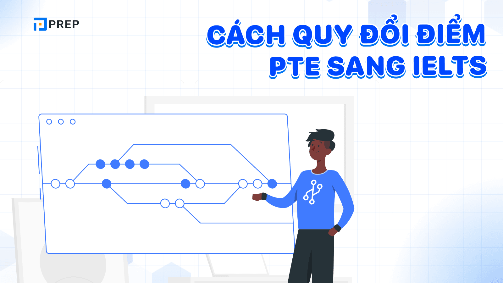 Hướng dẫn cách quy đổi điểm PTE sang IELTS