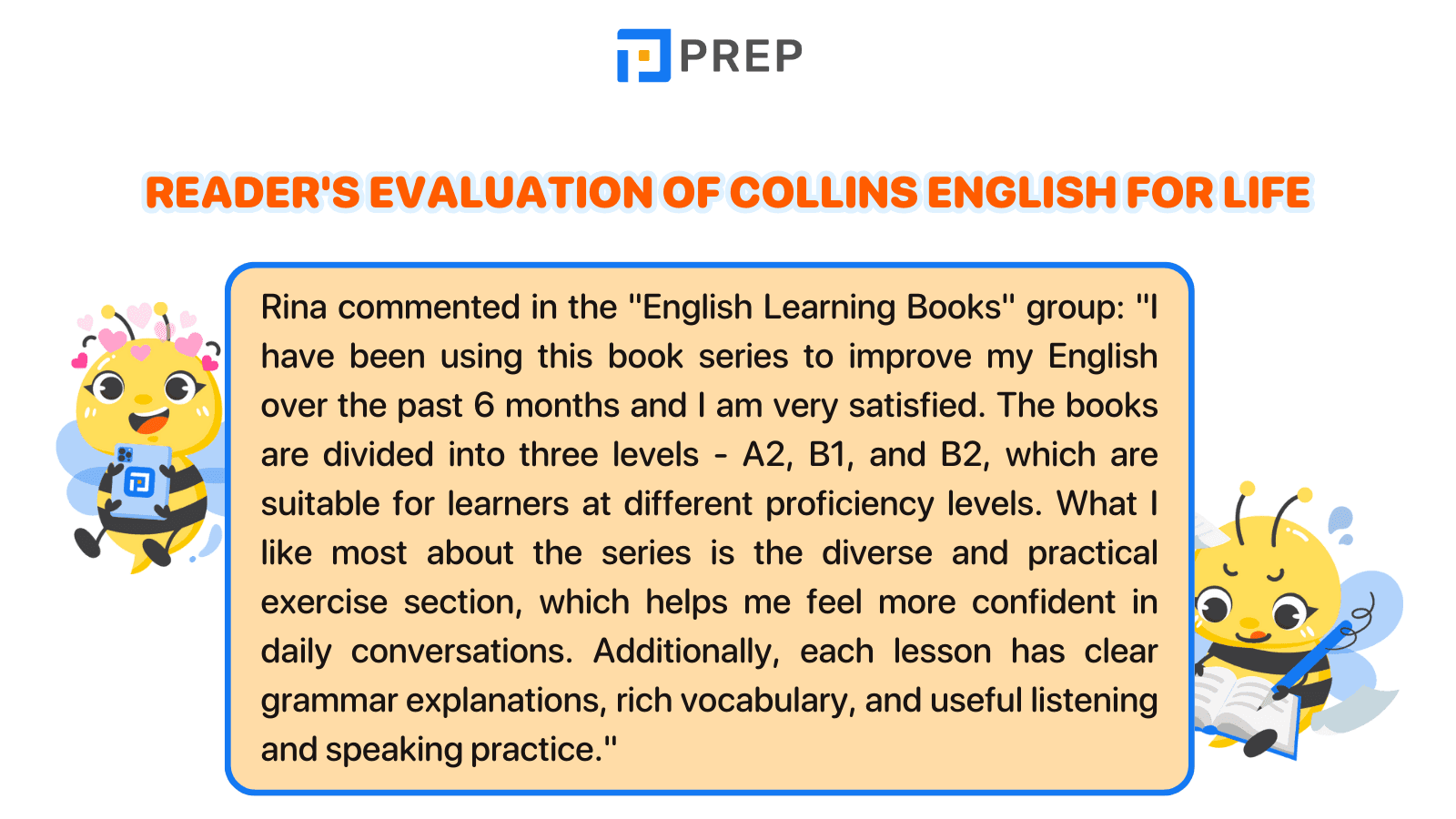 Reader's Evaluation of Collins English For Life