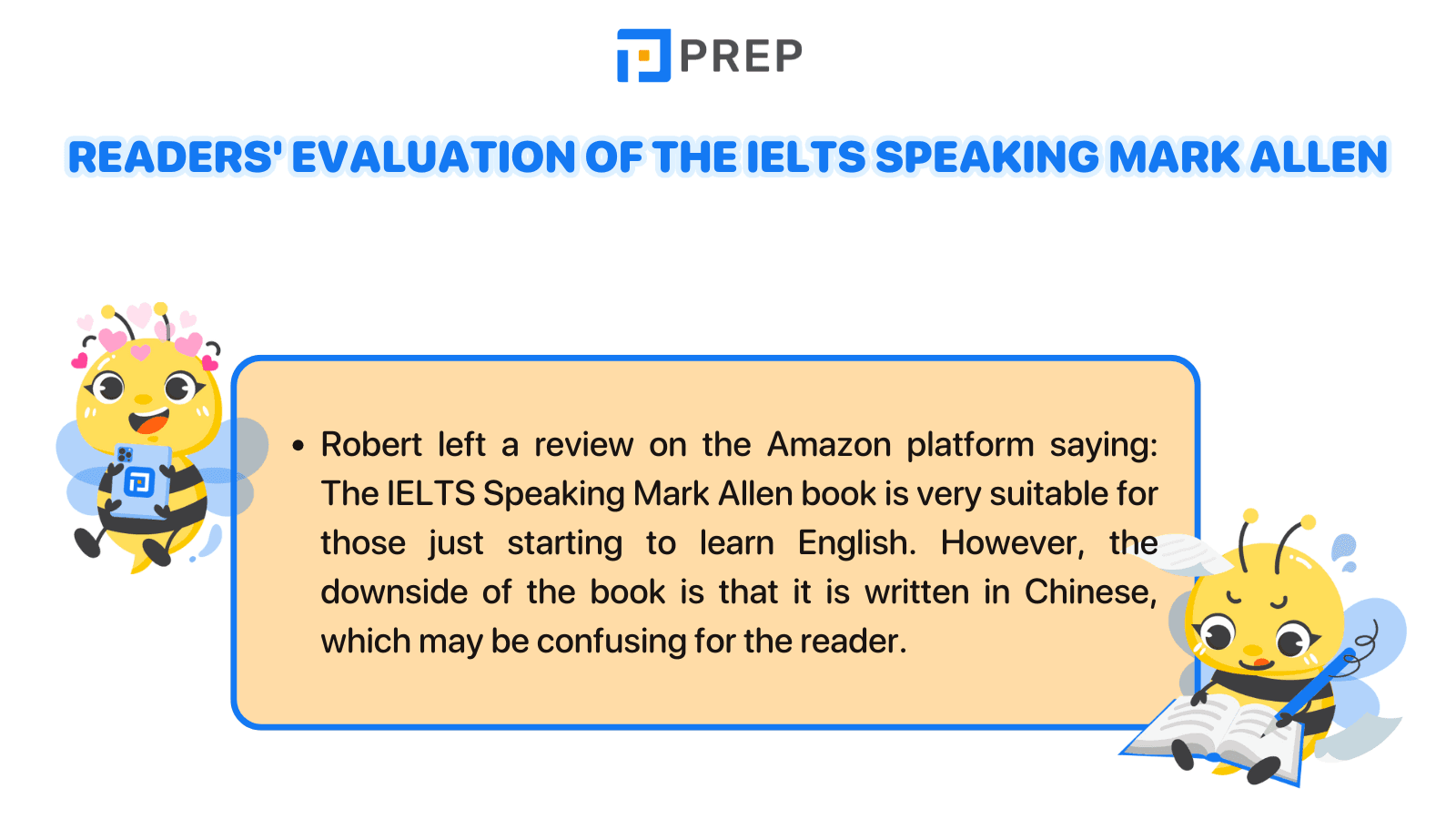 Readers' evaluation of the IELTS Speaking Mark Allen book