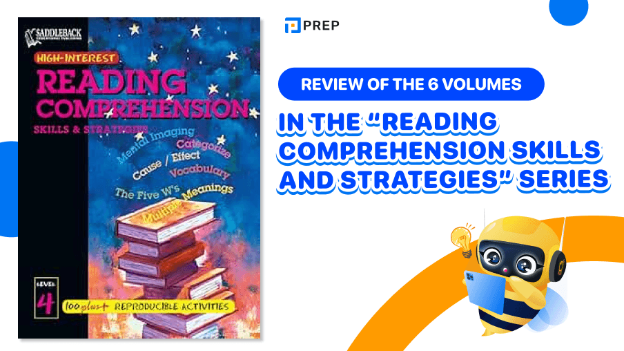 Review of the 6 volumes in the “Reading Comprehension Skills and Strategies” series