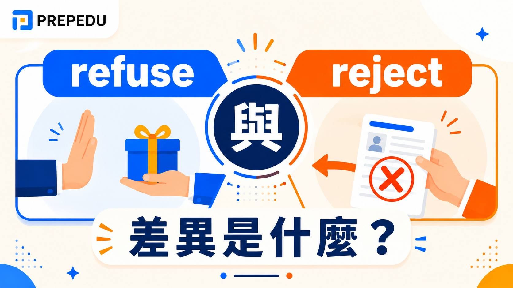 refuse 和 reject 差在哪？