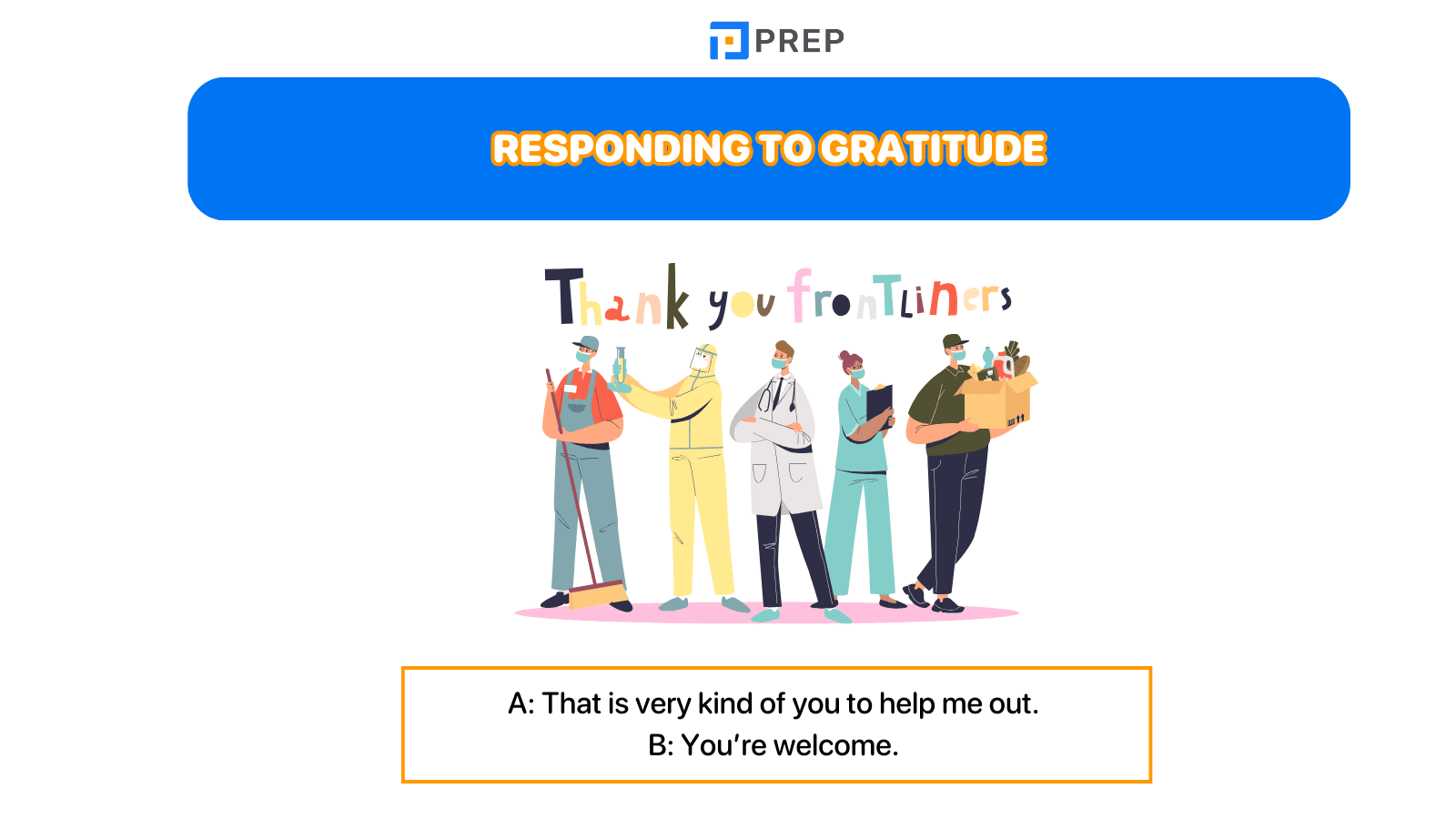 Responding to gratitude