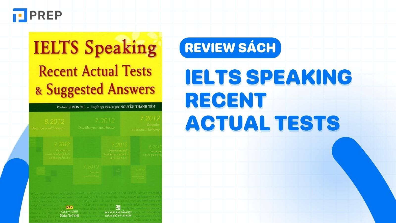IELTS Speaking Recent Actual Tests
