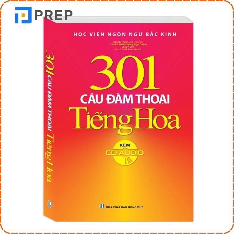 Cuốn sách 301 câu đàm thoại tiếng Hoa thông dụng