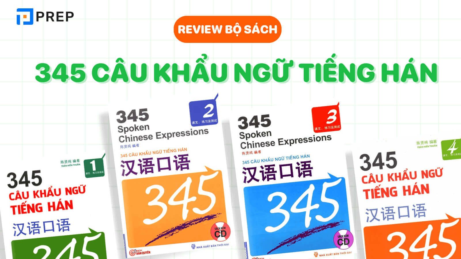 Sách 345 câu khẩu ngữ tiếng hán​