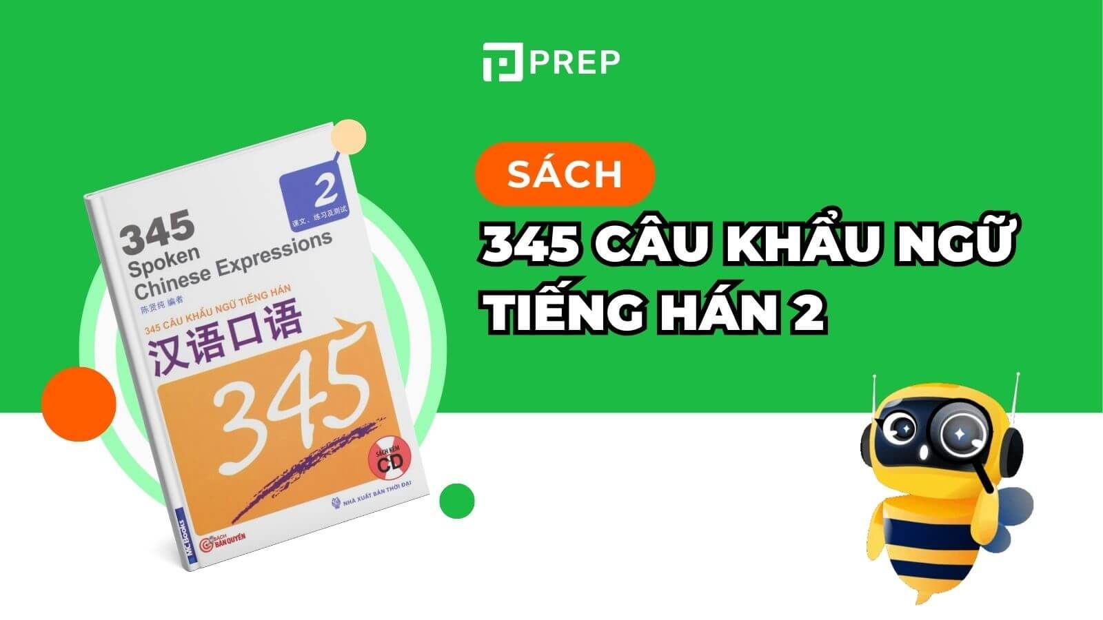 Sách 345 câu khẩu ngữ tiếng Hán tập 2