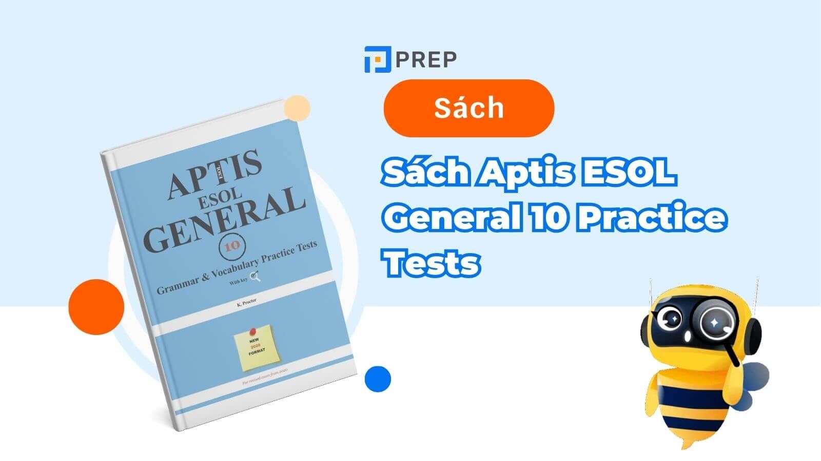 Aptis ESOL General 10 Practice Tests (Grammar & Vocabulary)