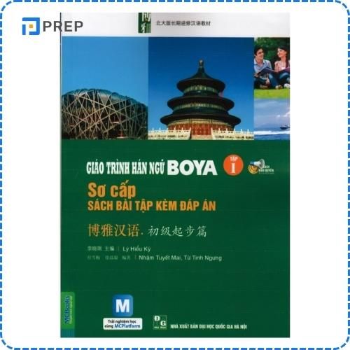 Sách bài tập HSK 1 theo giáo trình Boya