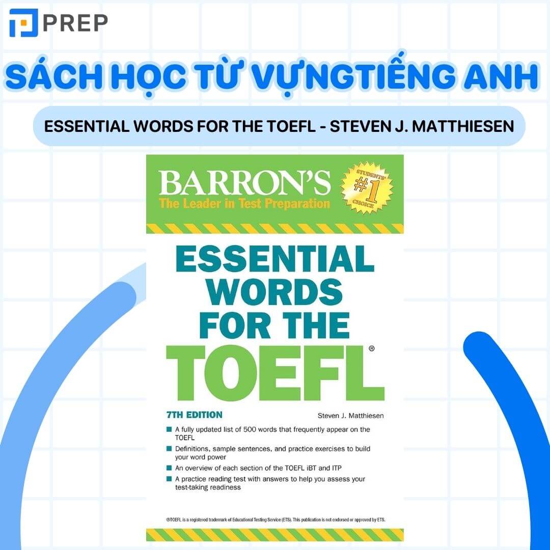 Essential Words for the TOEFL - Steven J. Matthiesen