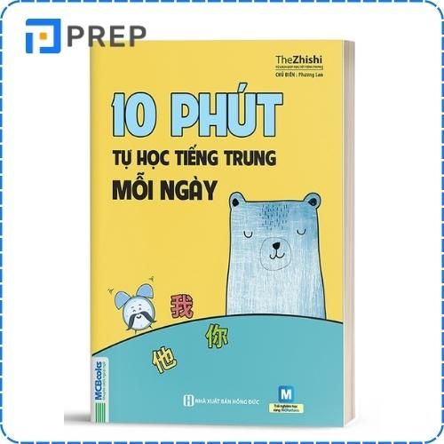 Sách giao tiếp tiếng Trung 10 phút tự học mỗi ngày