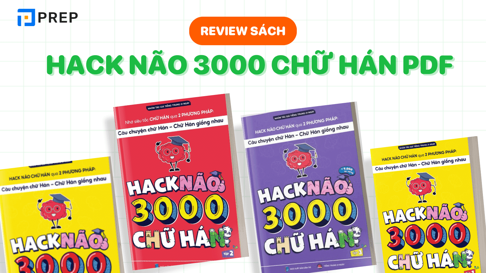 sách Hack não 3000 chữ Hán PDF