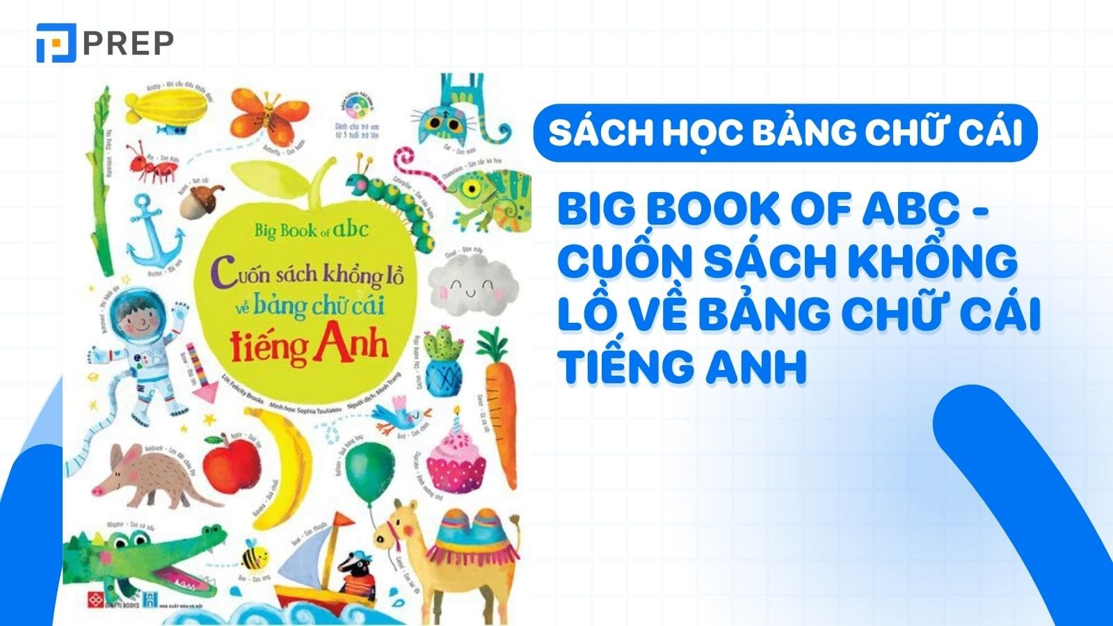 Sách học bảng chữ cái tiếng Anh