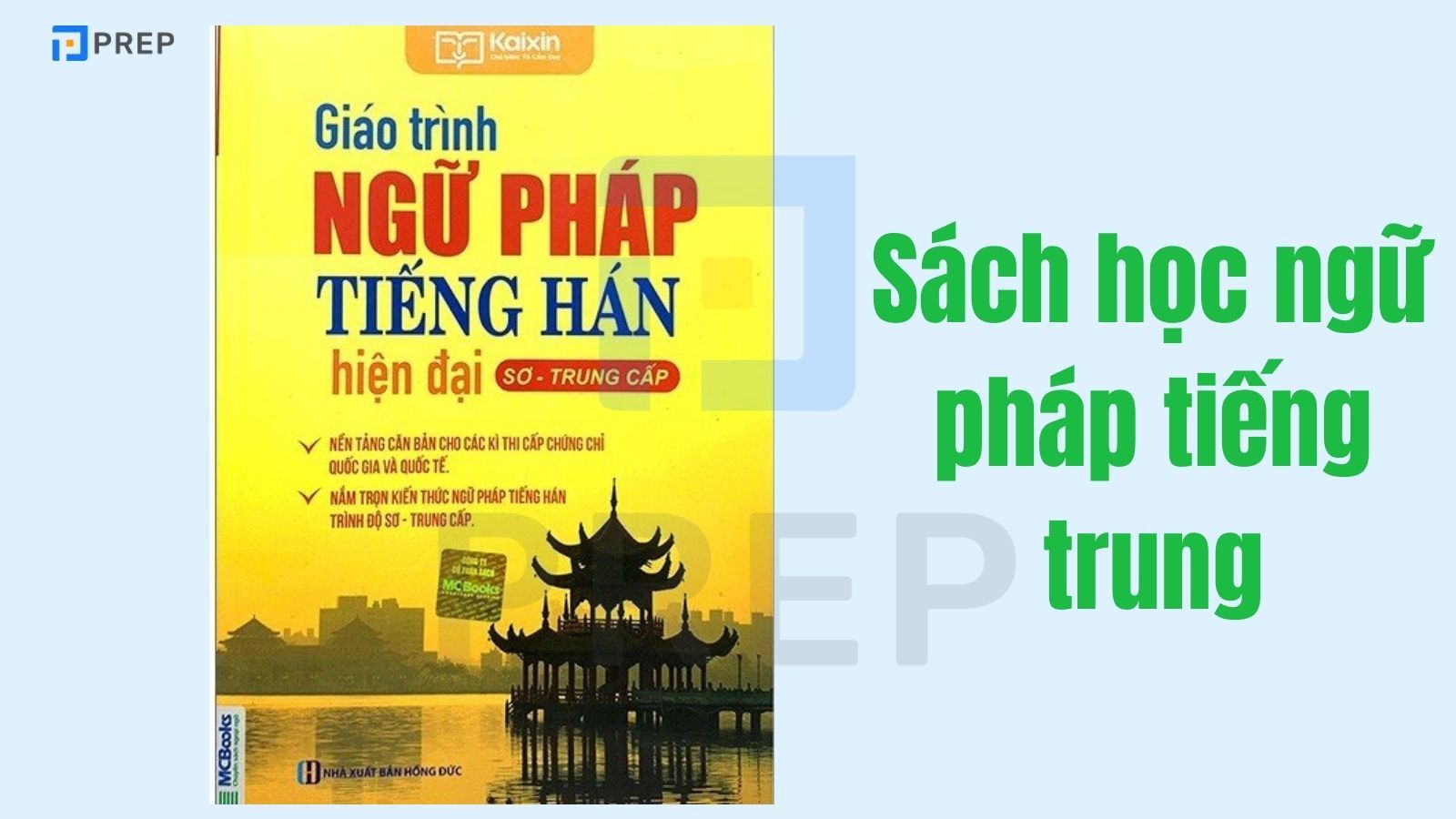 Sách học ngữ pháp tiếng Trung