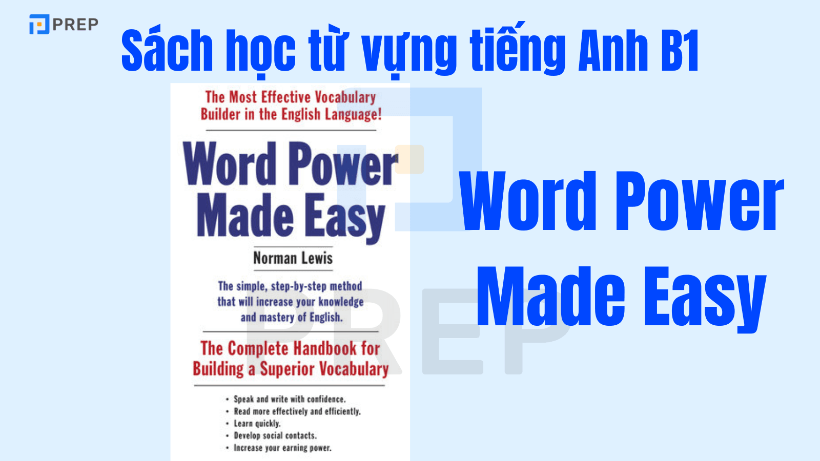 Sách học từ vựng B1