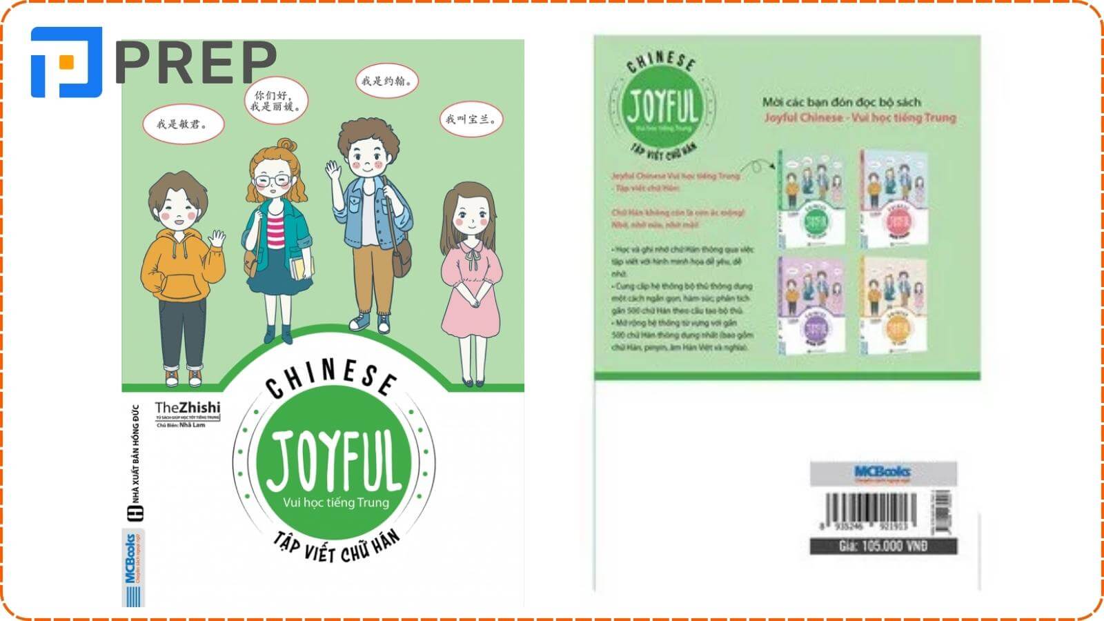 Sách Joyful Chinese tập viết