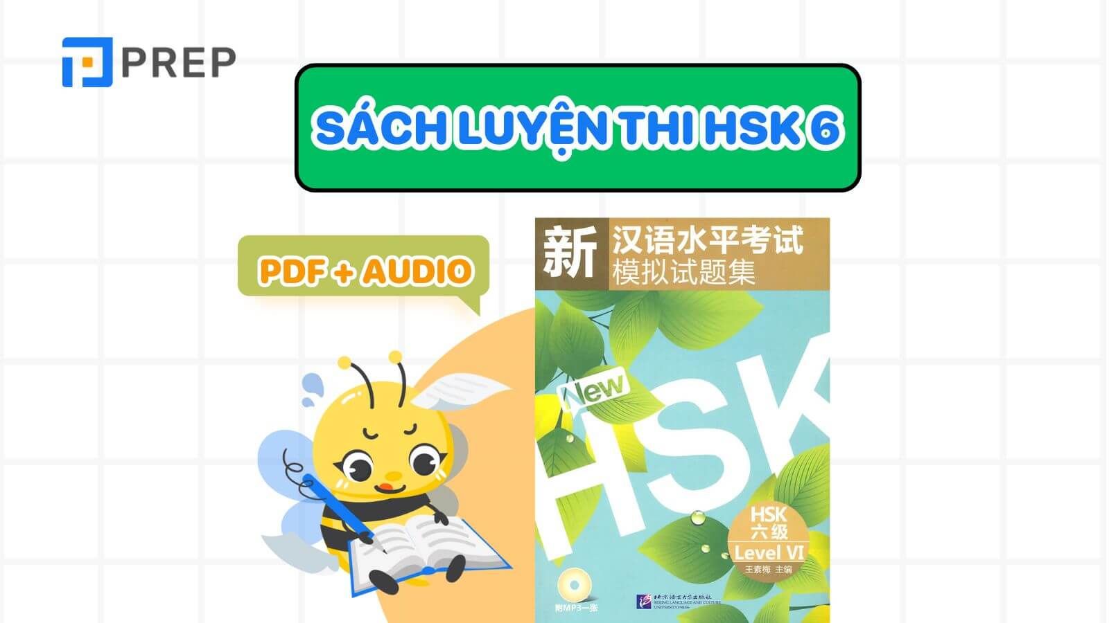 Sách làm đề thi HSK 6 cuốn xanh lá