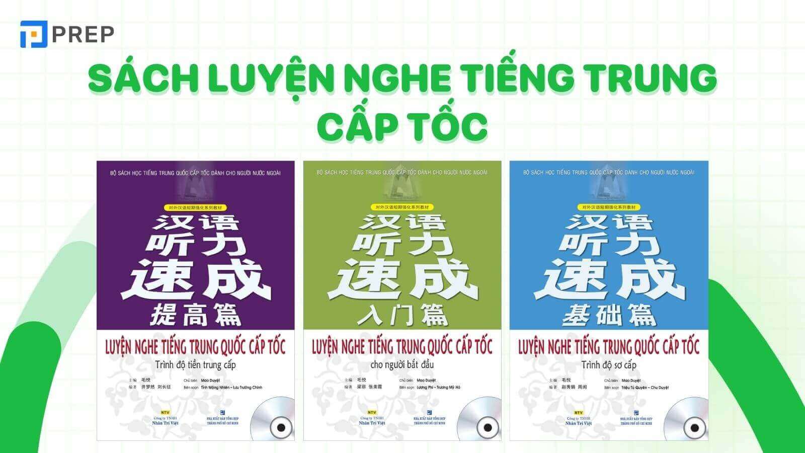 Sách luyện nghe tiếng Trung cấp tốc PDF