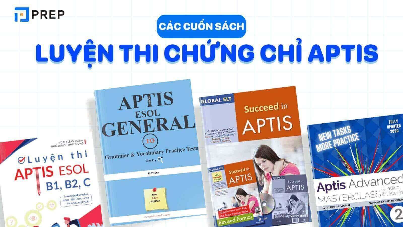 Sách luyện thi Aptis