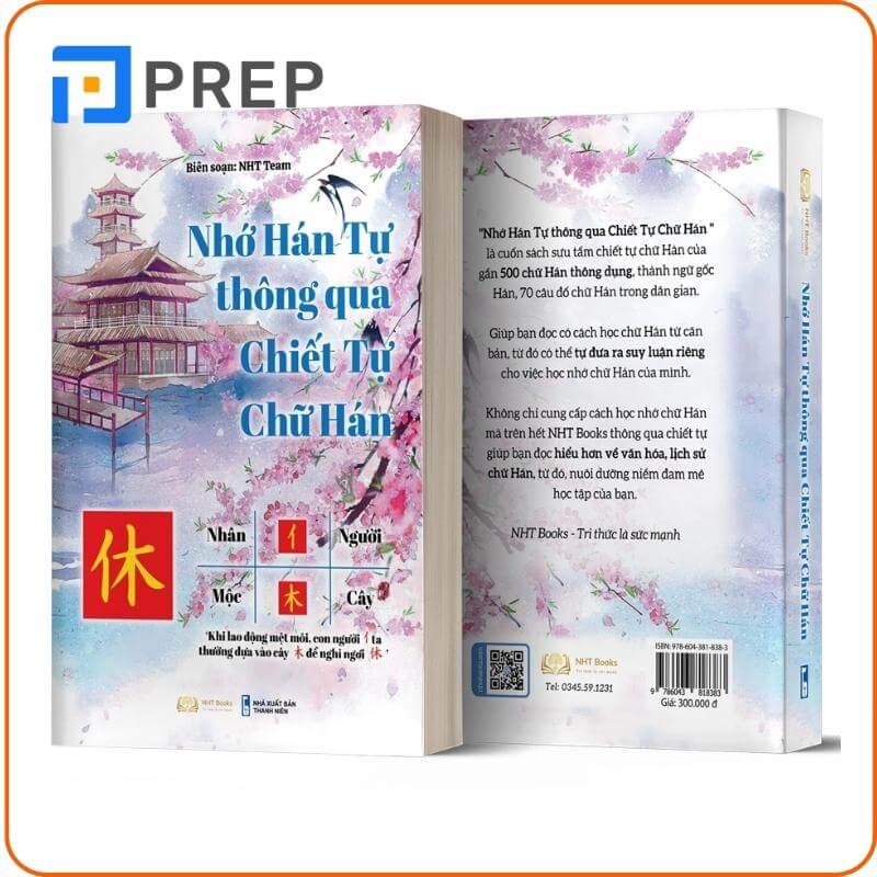 Sách nhớ Hán tự thông qua chiết tự chữ Hán