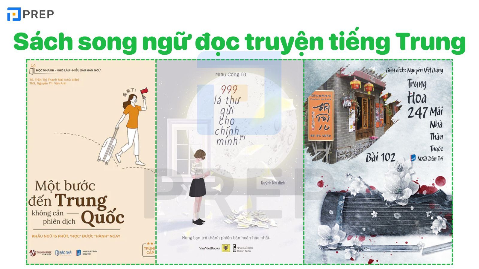 Sách tiếng Trung song ngữ đọc truyện tiếng Trung