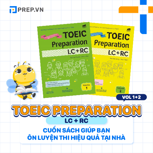 [PDF + Audio] Download sách TOEIC Preparation LC + RC Volume 1, 2