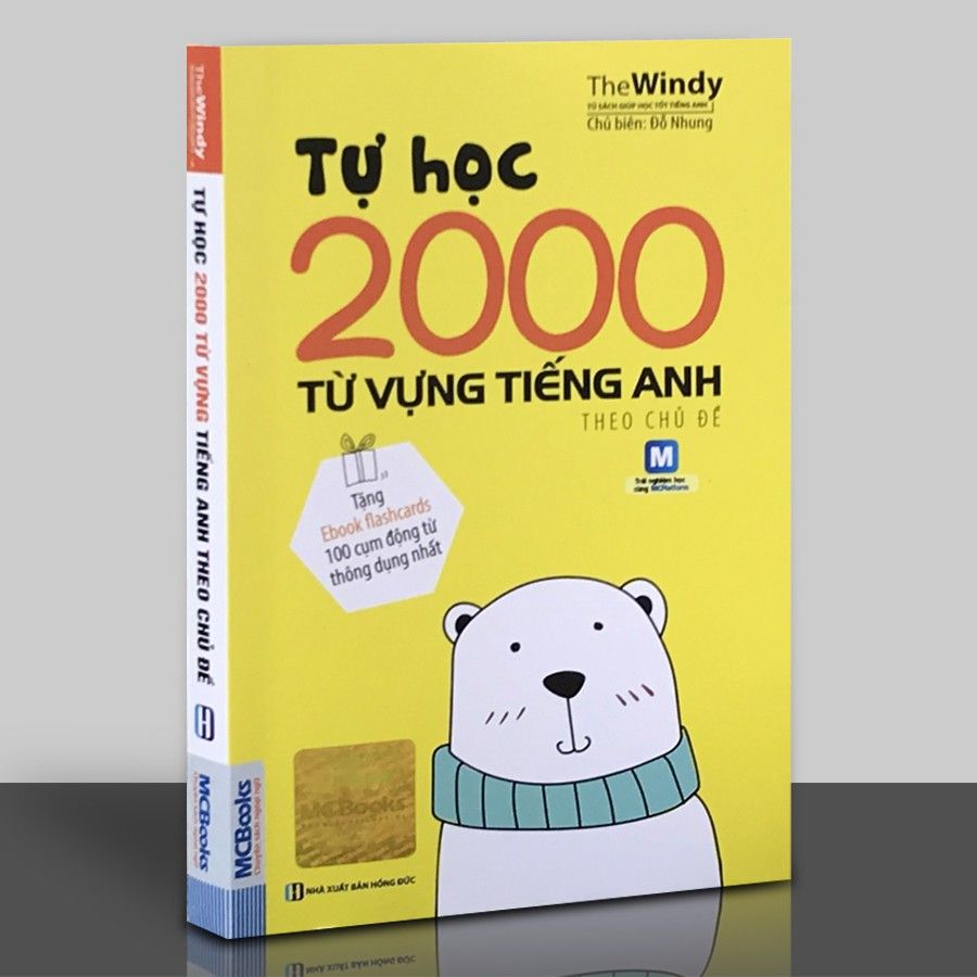Sách tự học 2000 từ vựng tiếng Anh theo chủ đề