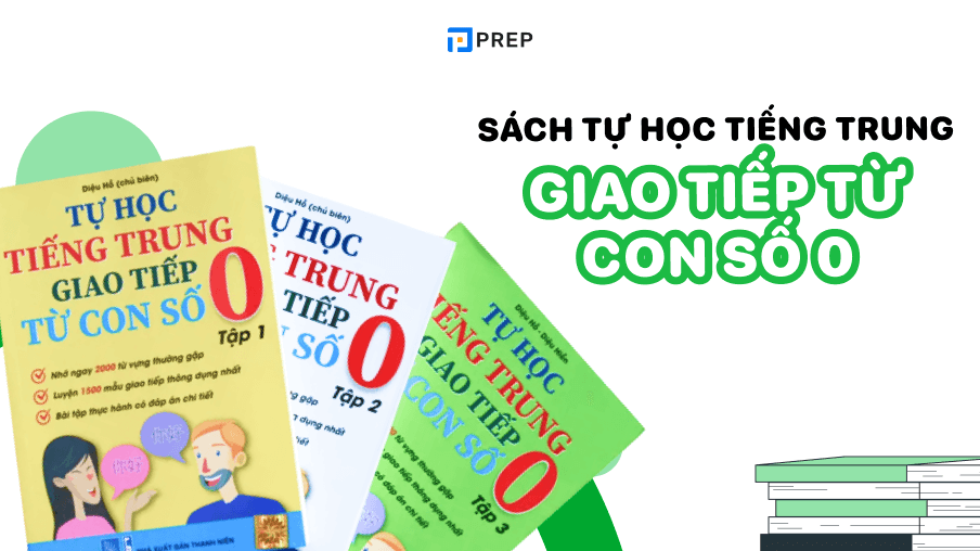 Sách Tự học tiếng Trung giao tiếp từ con số 0