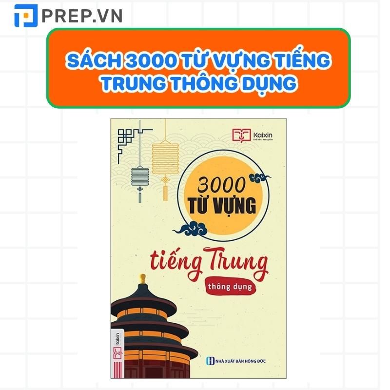 Sách 3000 từ vựng tiếng Trung thông dụng