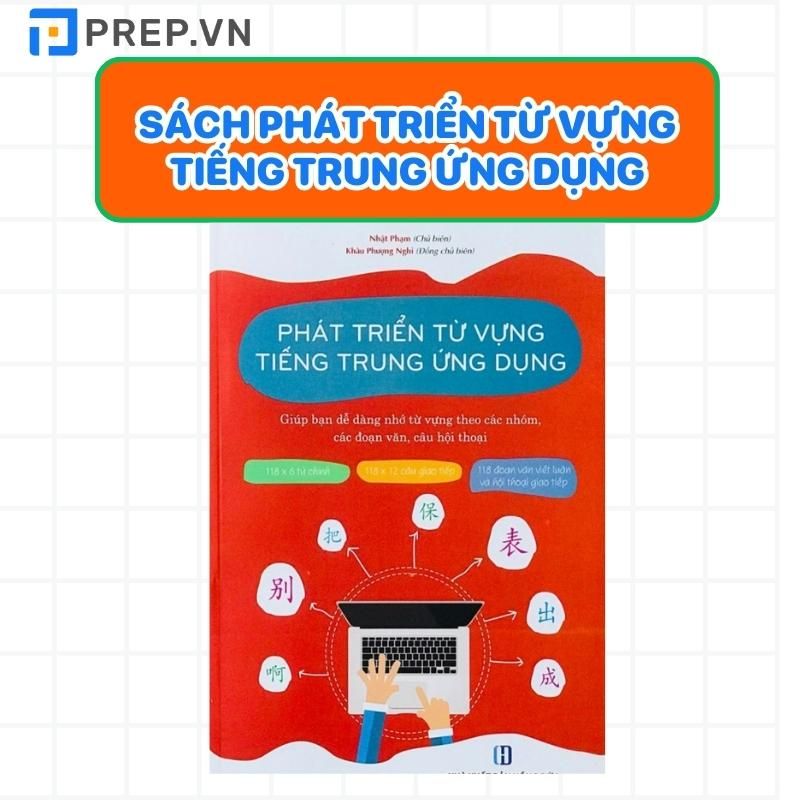 Sách phát triển từ vựng tiếng trung ứng dụng