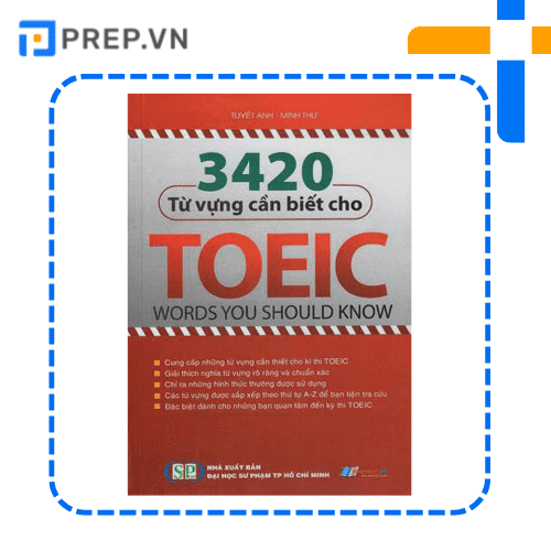 sách từ vựng toeic, sách học từ vựng toeic