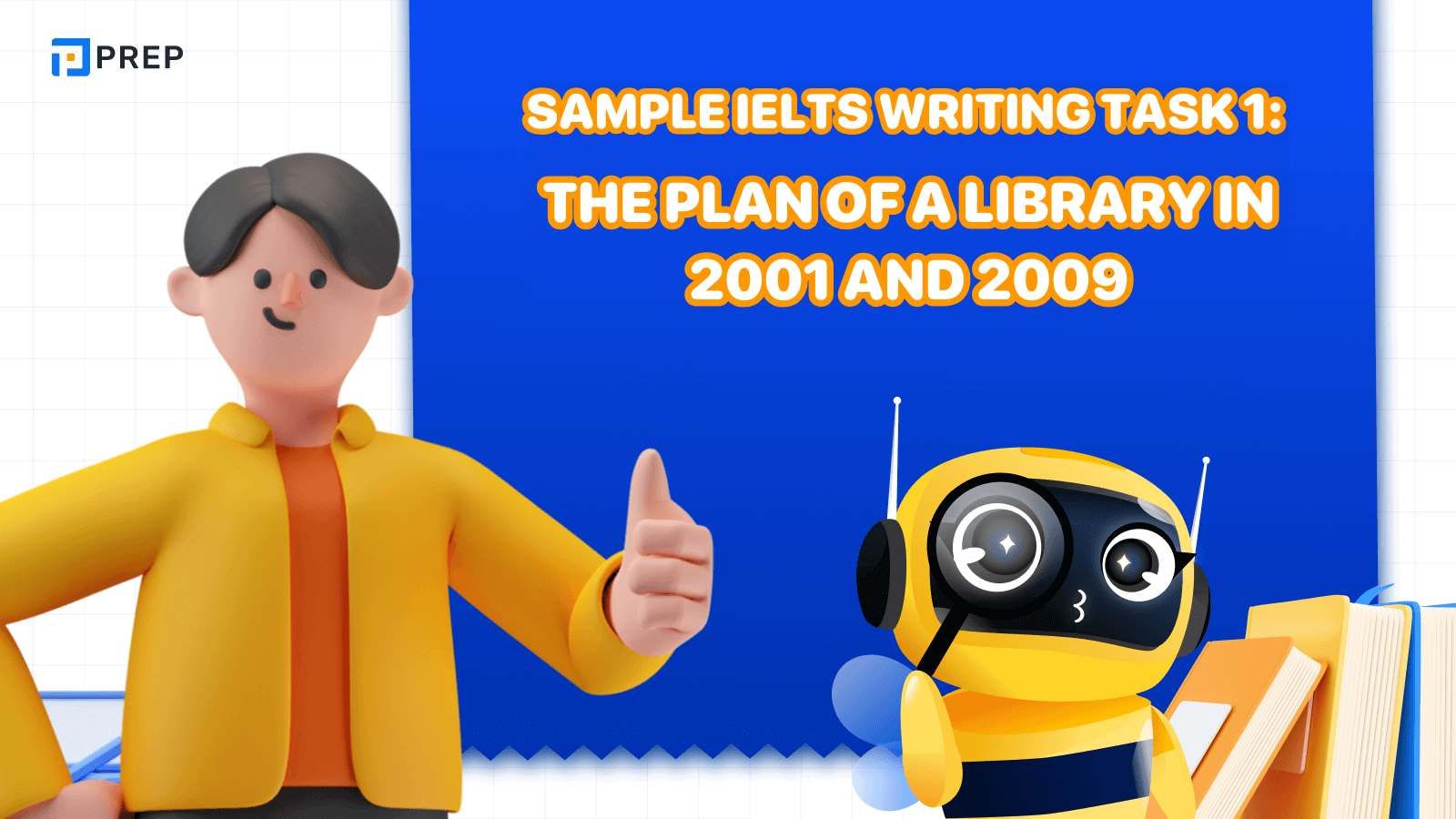 Sample IELTS Writing Task 1 The plan of a library in 2001 and 2009