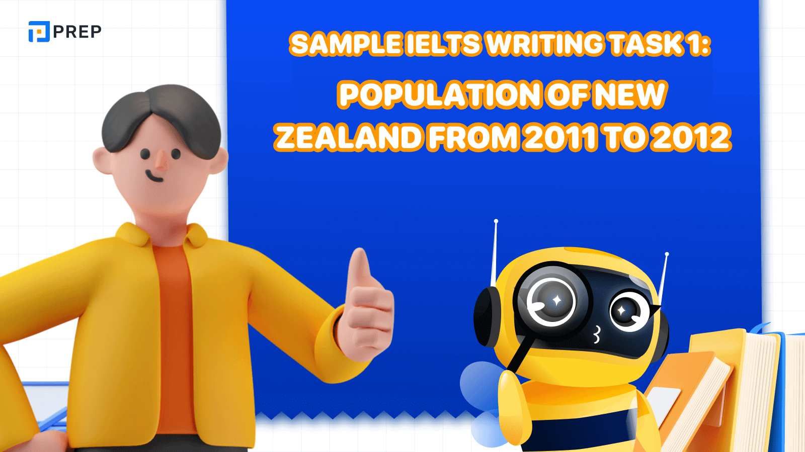 Sample IELTS Writing Task 1 Population of New Zealand from 2011 to 2012