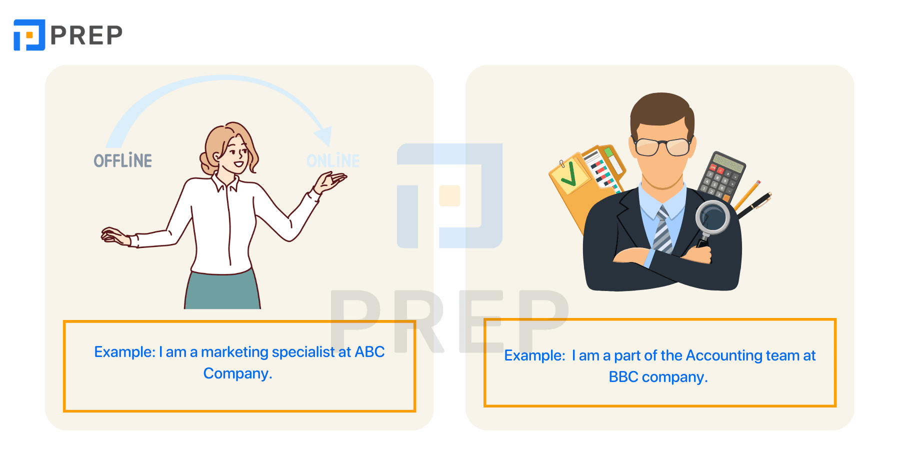  Sample sentences for introducing jobs in English