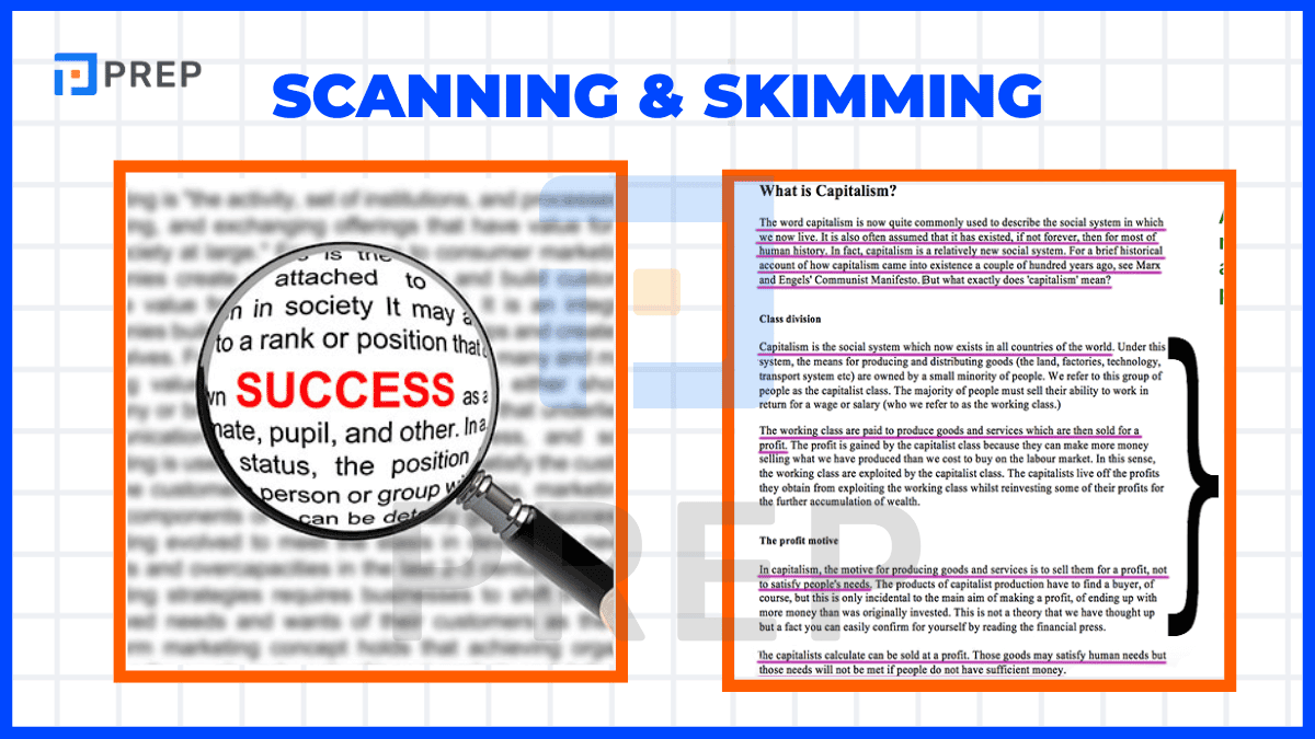 高效略讀 (Skimming) - 快速把握文章脈絡與主旨