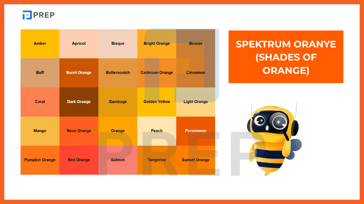 Spektrum Oranye (Shades of Orange)