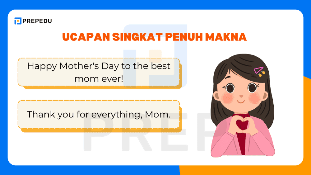 Ucapan Singkat Penuh Makna Selamat Hari Ibu Bahasa Inggris