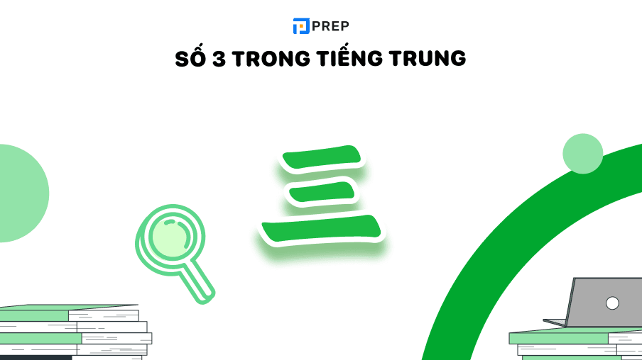 Số 3 trong tiếng Trung 三