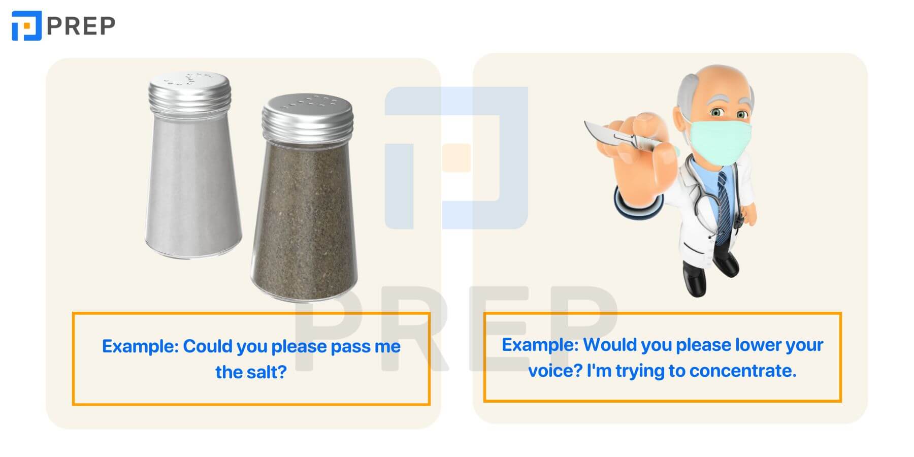 So sánh cấu trúc Could/Would/Will you please?