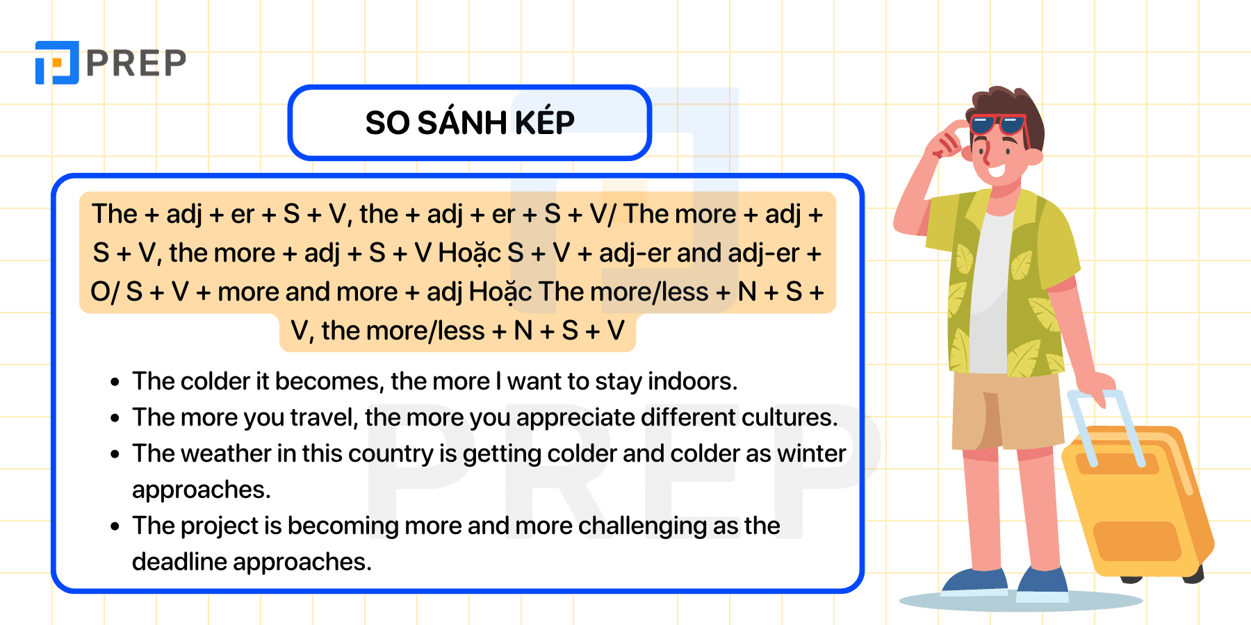 So sánh kép (Double comparative)