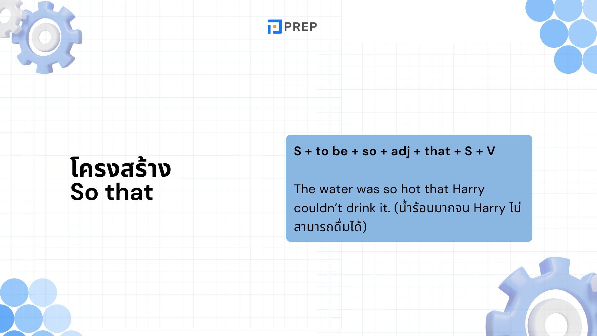 โครงสร้าง So That และ Such That - ความแตกต่างและวิธีใช้ในภาษาอังกฤษ