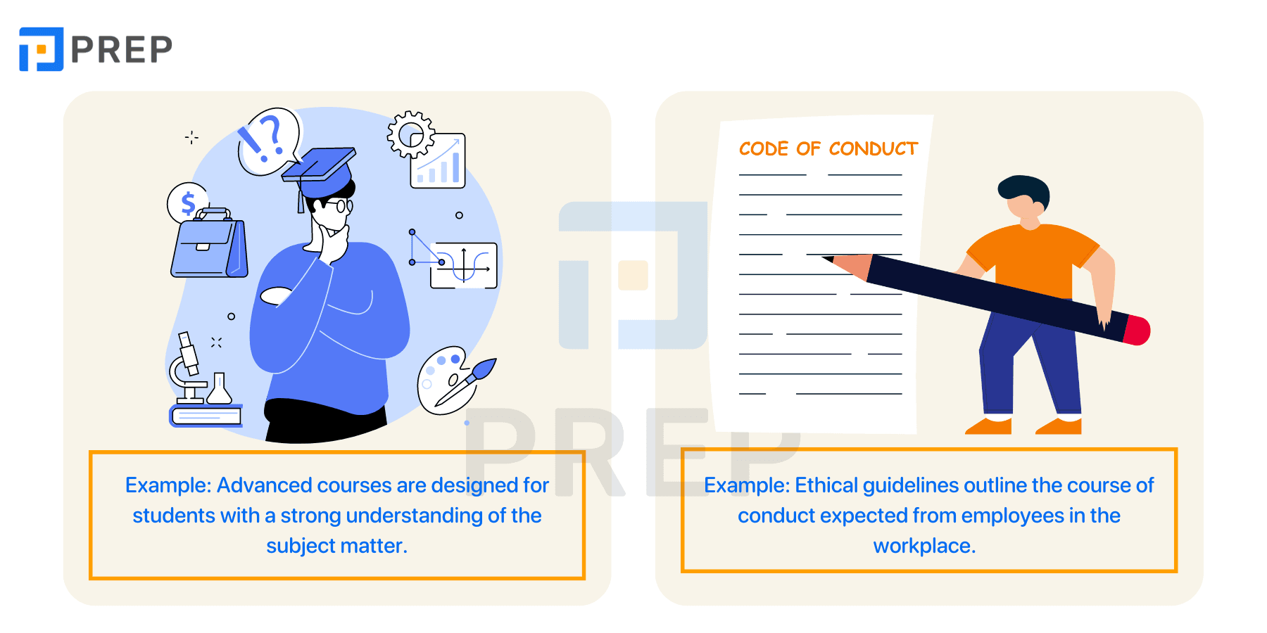 Compilation of common collocations with Course